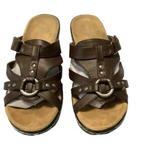 Natural Reflections Aleisha Wedge‎ Sandals size 9